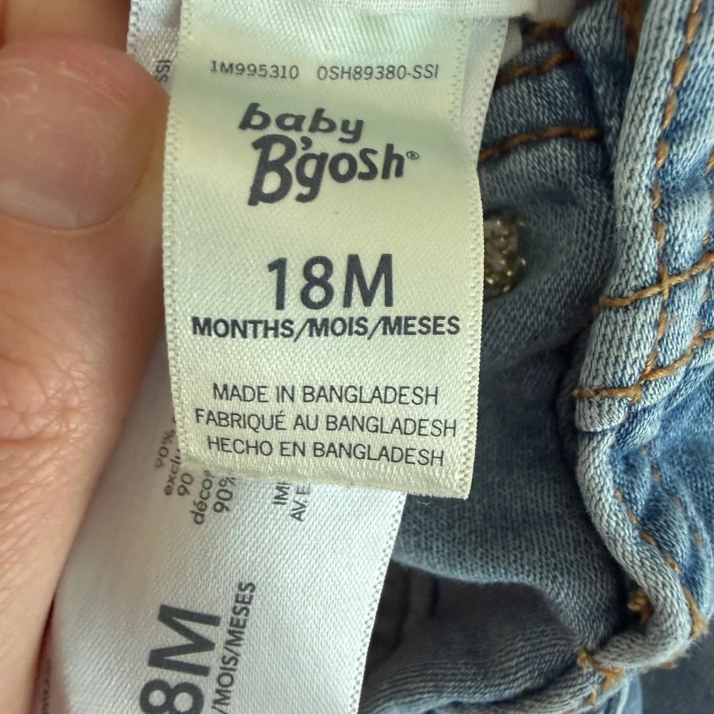 OshKosh B'gosh Light Blue Denim Kids Overalls